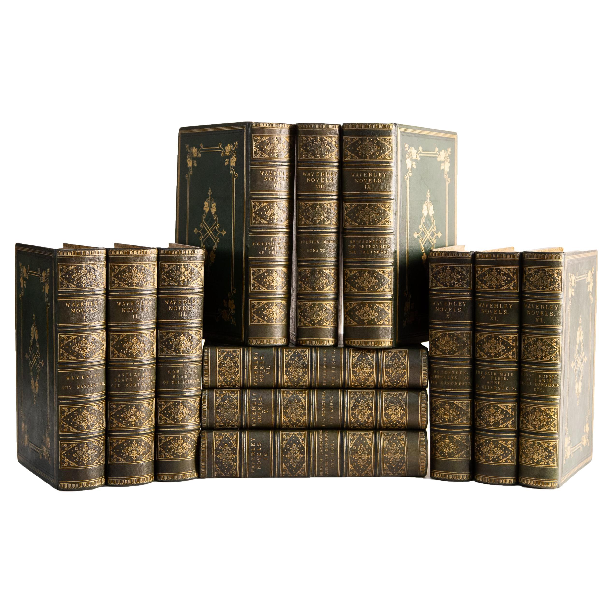 12 Volumes, Sir Walter Scott, the Waverly Novels
