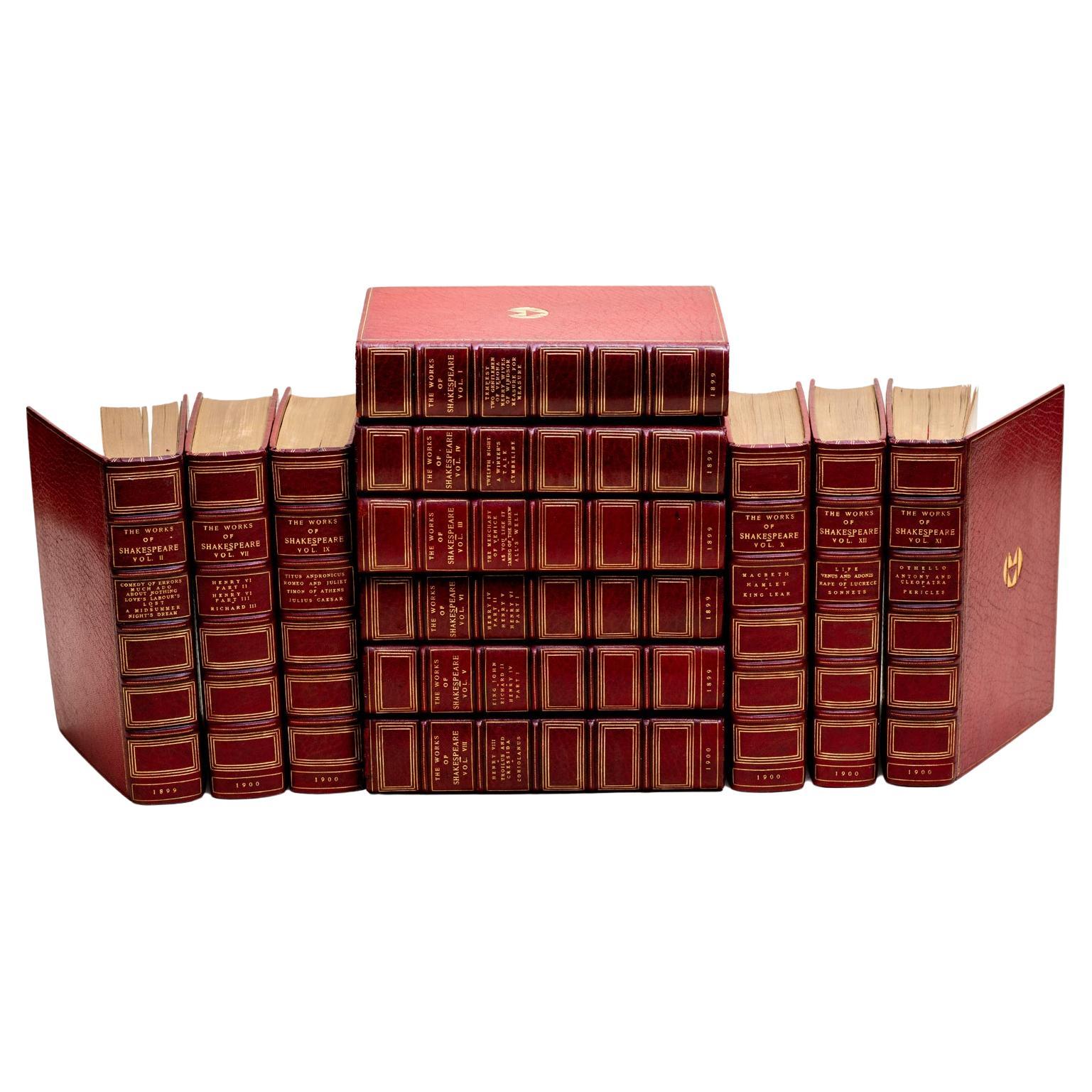 12 Volumes. William Shakespeare, Complete Works.