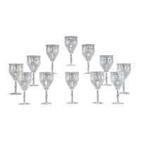 Cut crystal wine glasses | La Vitrine de Caroline Cut crystal wine glasses | La Vitrine de Caroline