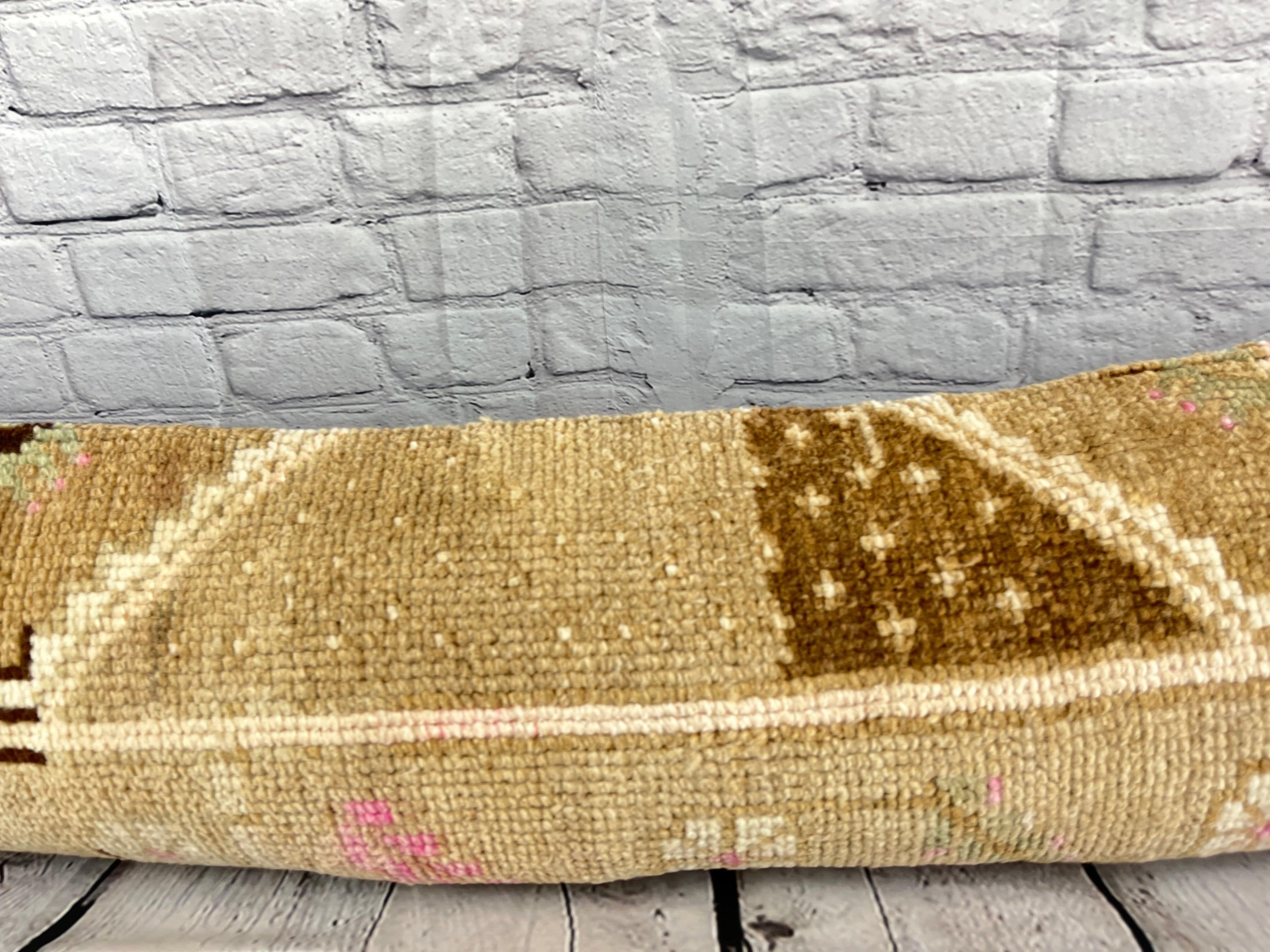 12 x 46 Tappeto Lombare Decorazioni Esotiche Cuscino Turco Copricuscino #7557 In condizioni Nuovo in vendita a Houston, TX