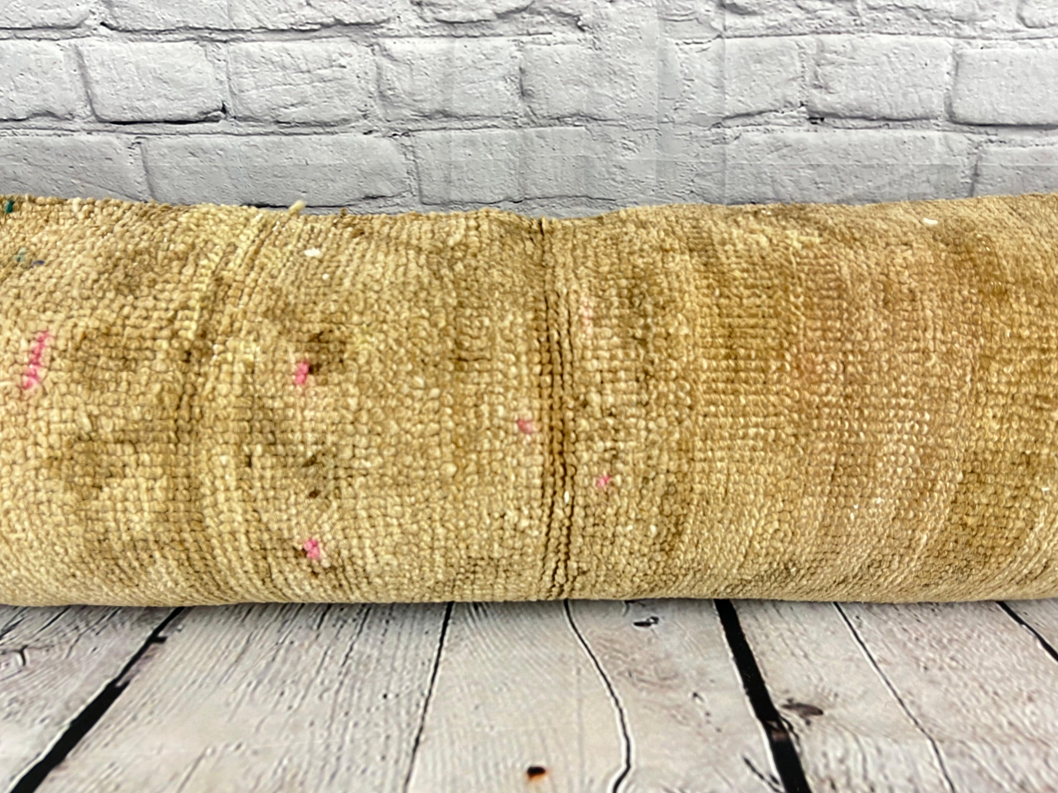 12 x 46 Lendenteppich Kissen Artisanal Flair Türkisches Kissen Cushion Deckel #7854 im Zustand „Neu“ im Angebot in Houston, TX