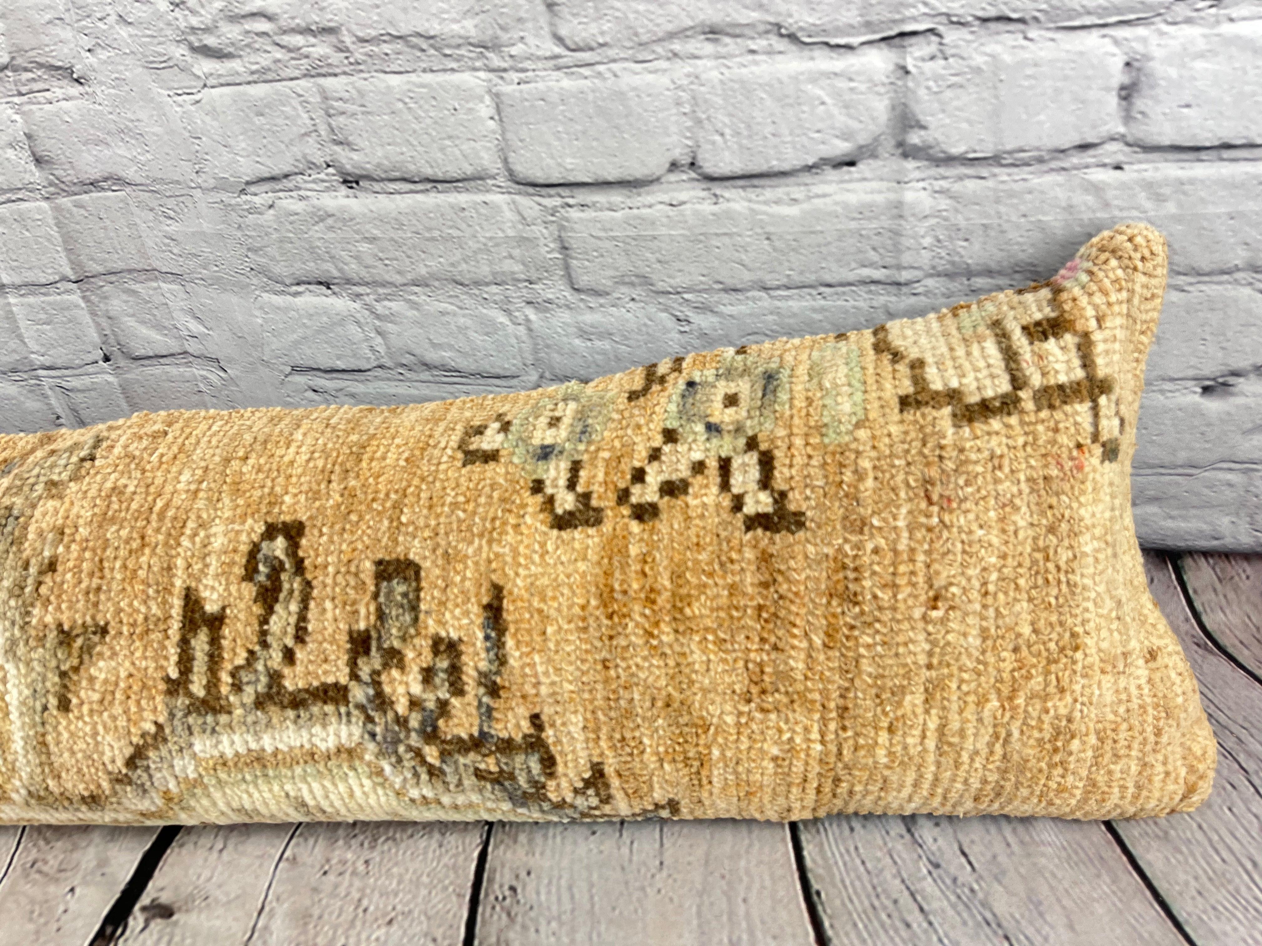 Turc 12 x 46 Coussin lombaire Cozy Opulence Turkish Pillow Cushion Cover #7572 en vente