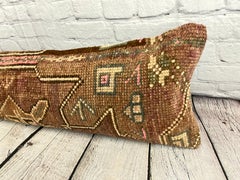 12 x 46 Lumbar Rug Pillow Exotic Embroidery Turkish Pillow Cushion Cover #7517