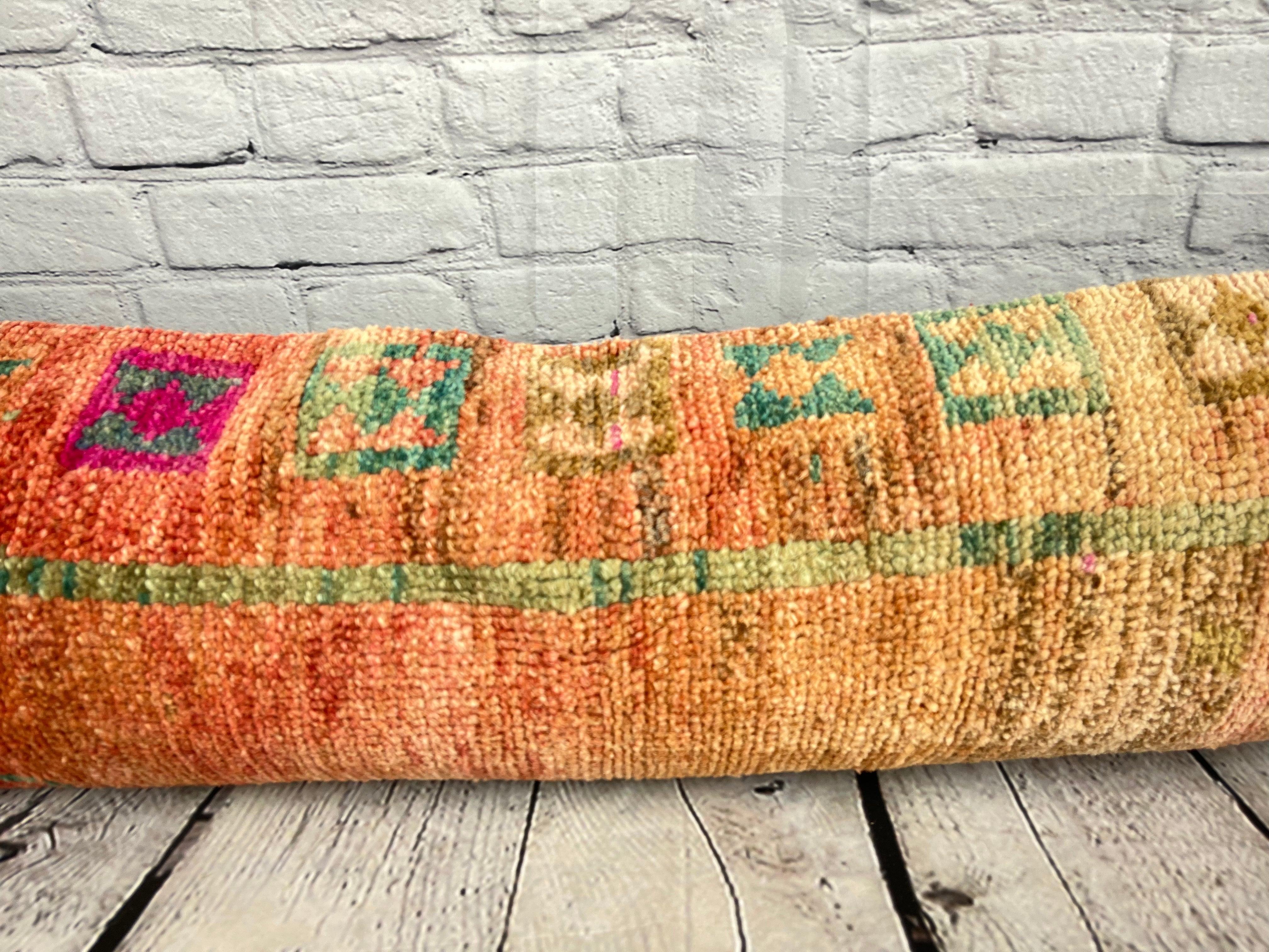 12 x 46 Lumbar Rug Pillow Exotic Splendor Turkish Pillow Cushion Cover #7534 In New Condition For Sale In Houston, TX