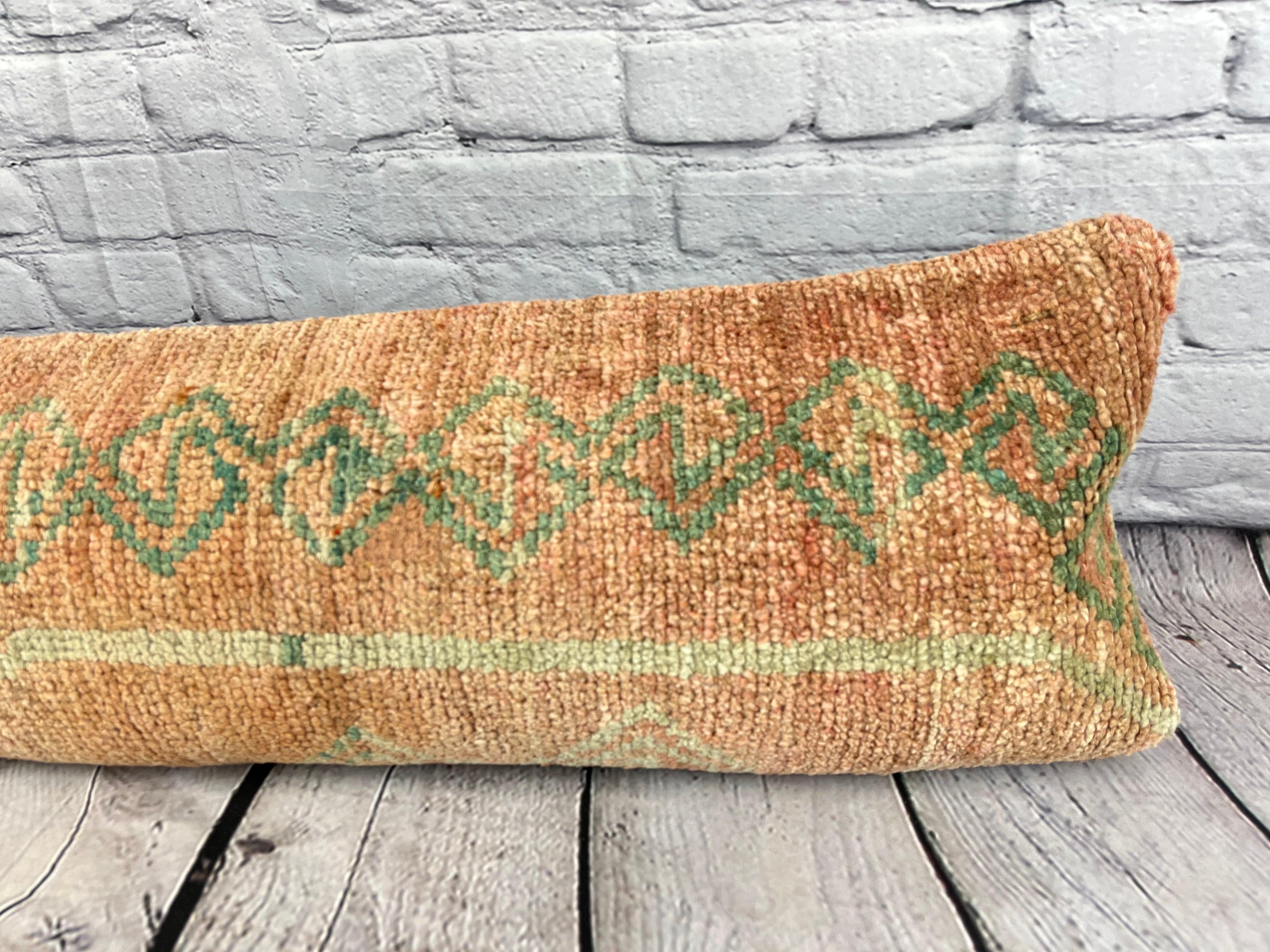 12 x 46 Almohada Alfombra Lumbar Almohada Turca Glamour Global Funda de Cojín #7560 Turco en venta