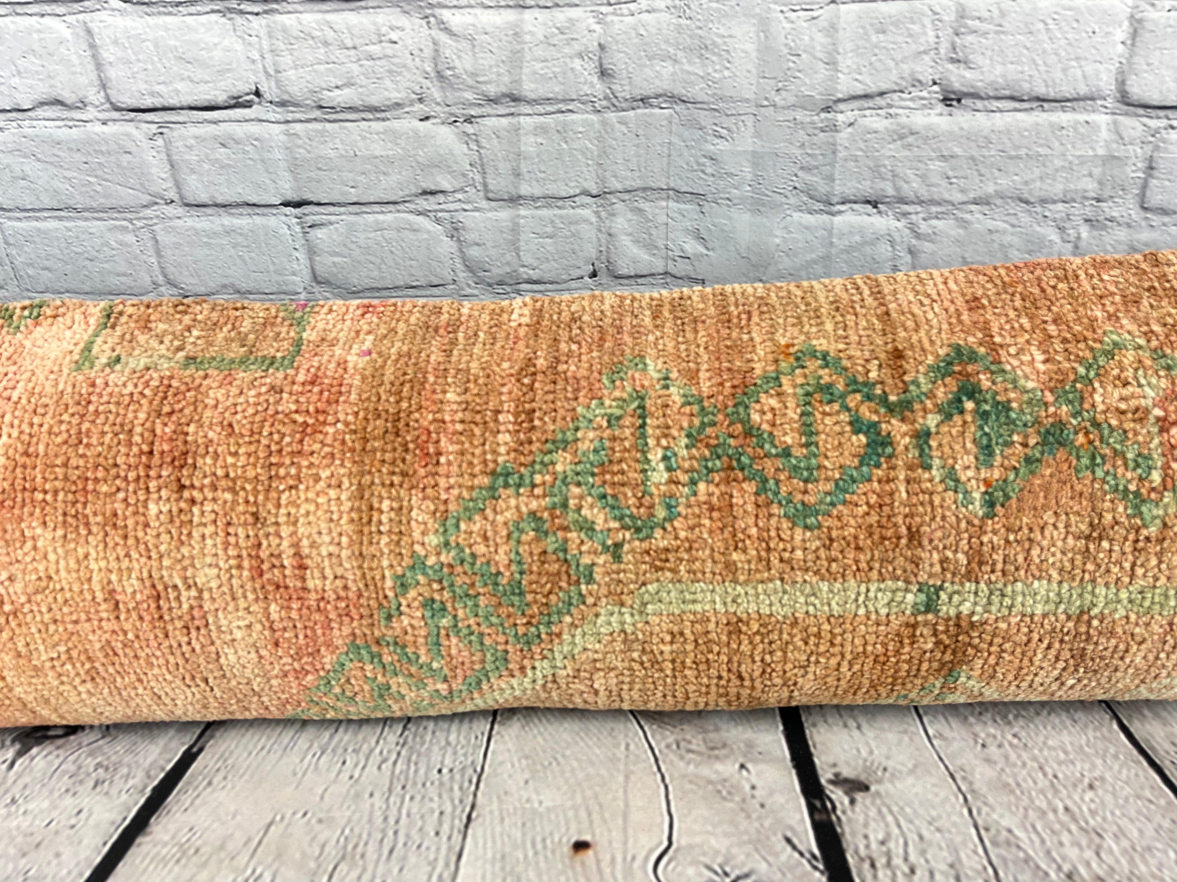 12 x 46 Almohada Alfombra Lumbar Almohada Turca Glamour Global Funda de Cojín #7560 Anudado a mano en venta