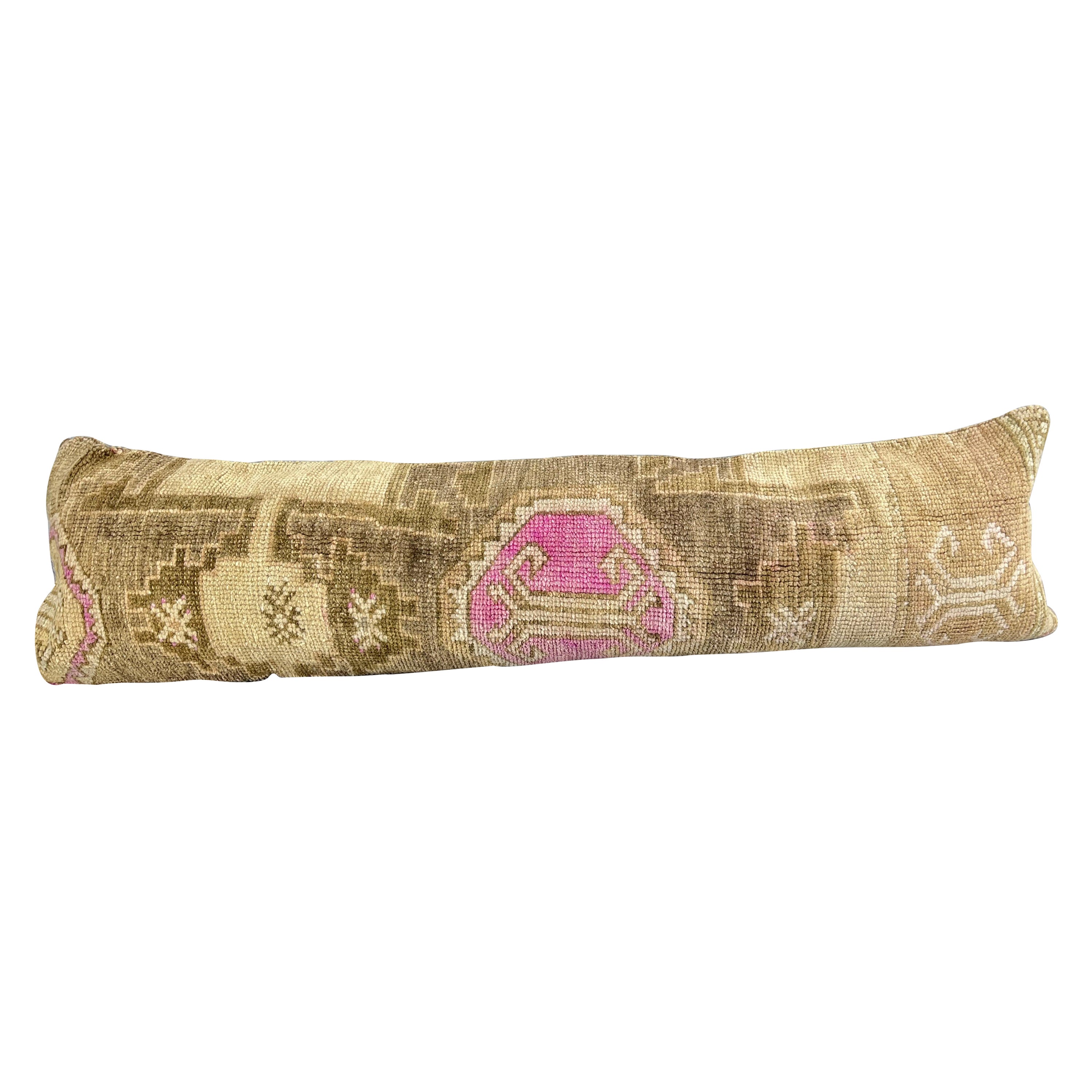 12 x 46 Cuscino tappeto lombare Nomadic Nommos Turkish Pillow Cushion Cover #7763 in vendita