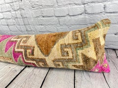 12 x 46 Lumbar Rug Pillow Oriental Majesty Turkish Pillow Cushion Cover #7564