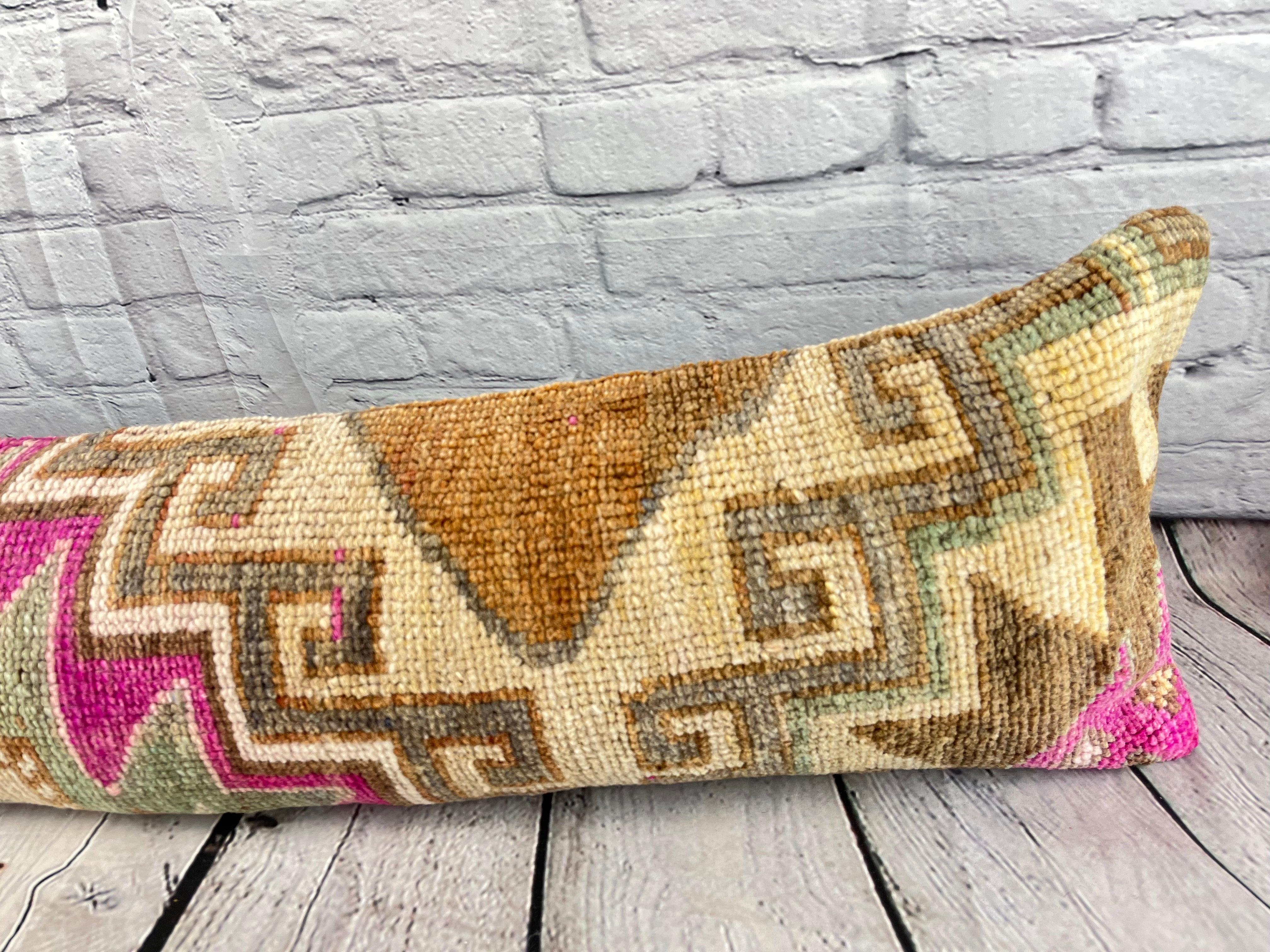 12 x 46 Almohada Alfombra Lumbar Almohada Turca Majestad Oriental Funda de Cojín #7564 Turco en venta