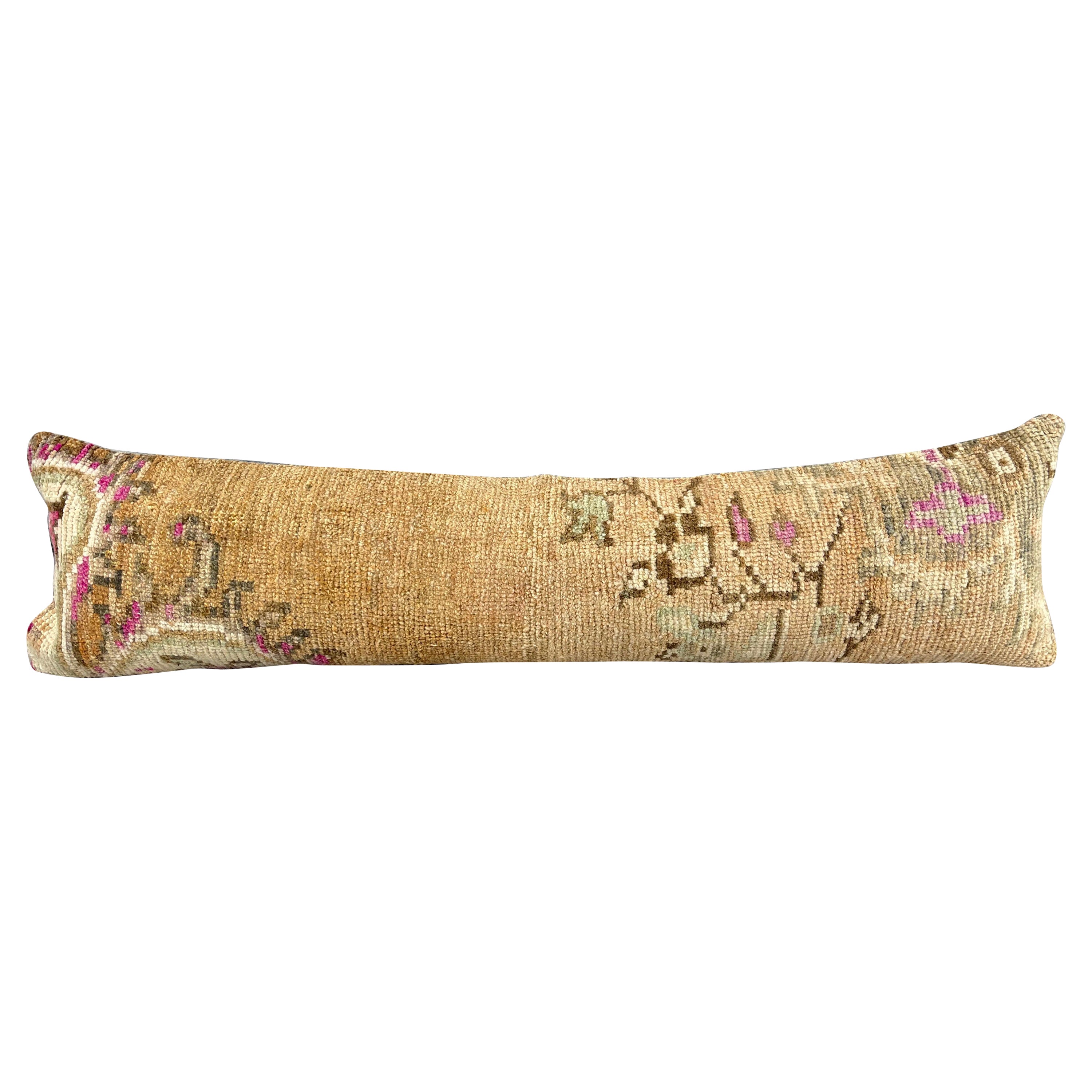 12 x 46 Cuscino tappeto lombare Accenti ornamentali Cuscino turco Copricuscino #7566 in vendita