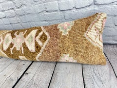 12 x 46 Lumbar Rug Pillow Rest Haven Turkish Pillow Cushion Cover #7526