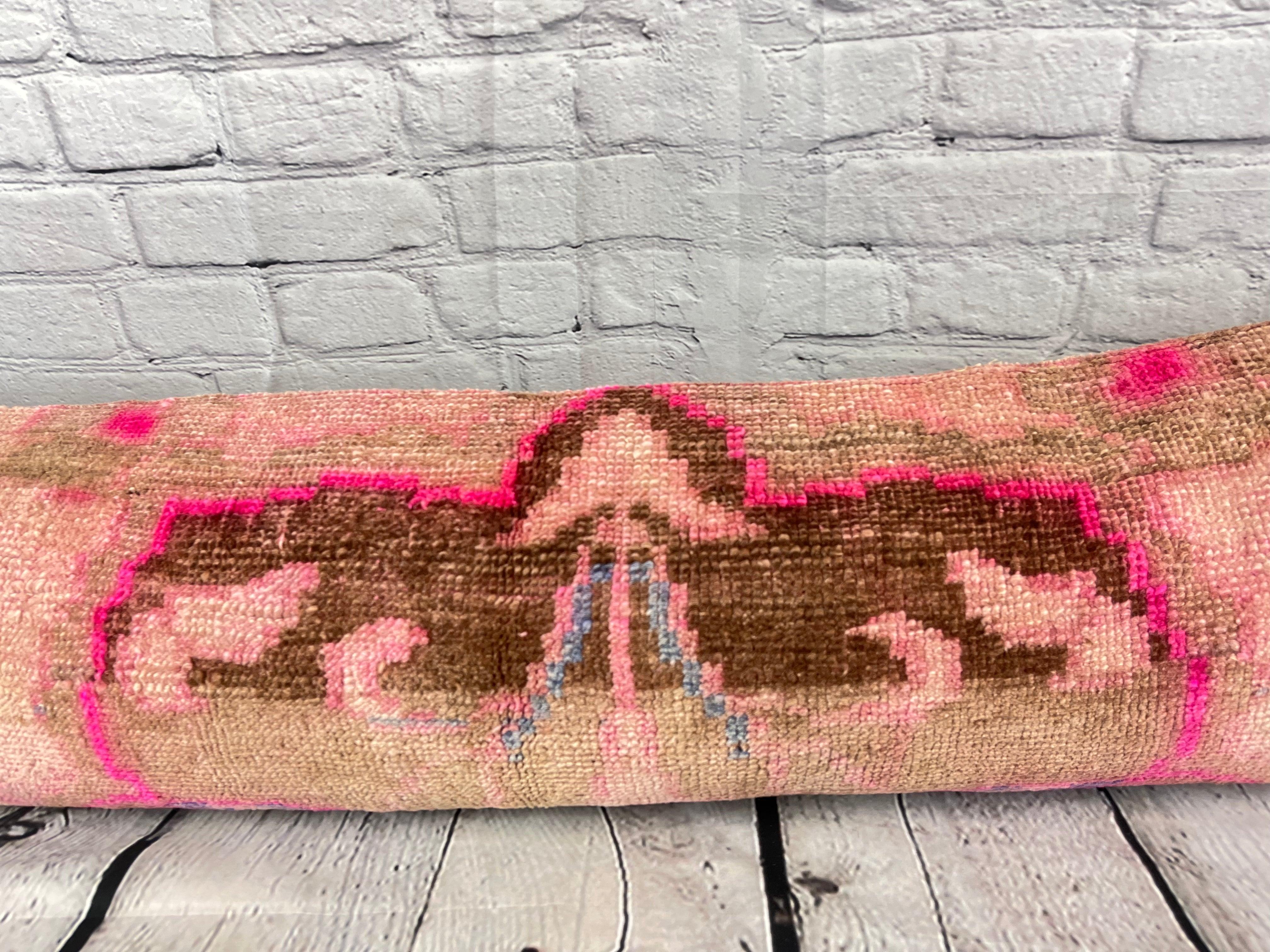 12 x 46 Lumbar Rug Pillow Rich Heritage Turkish Pillow Cushion Cover #7779 In New Condition In Houston, TX