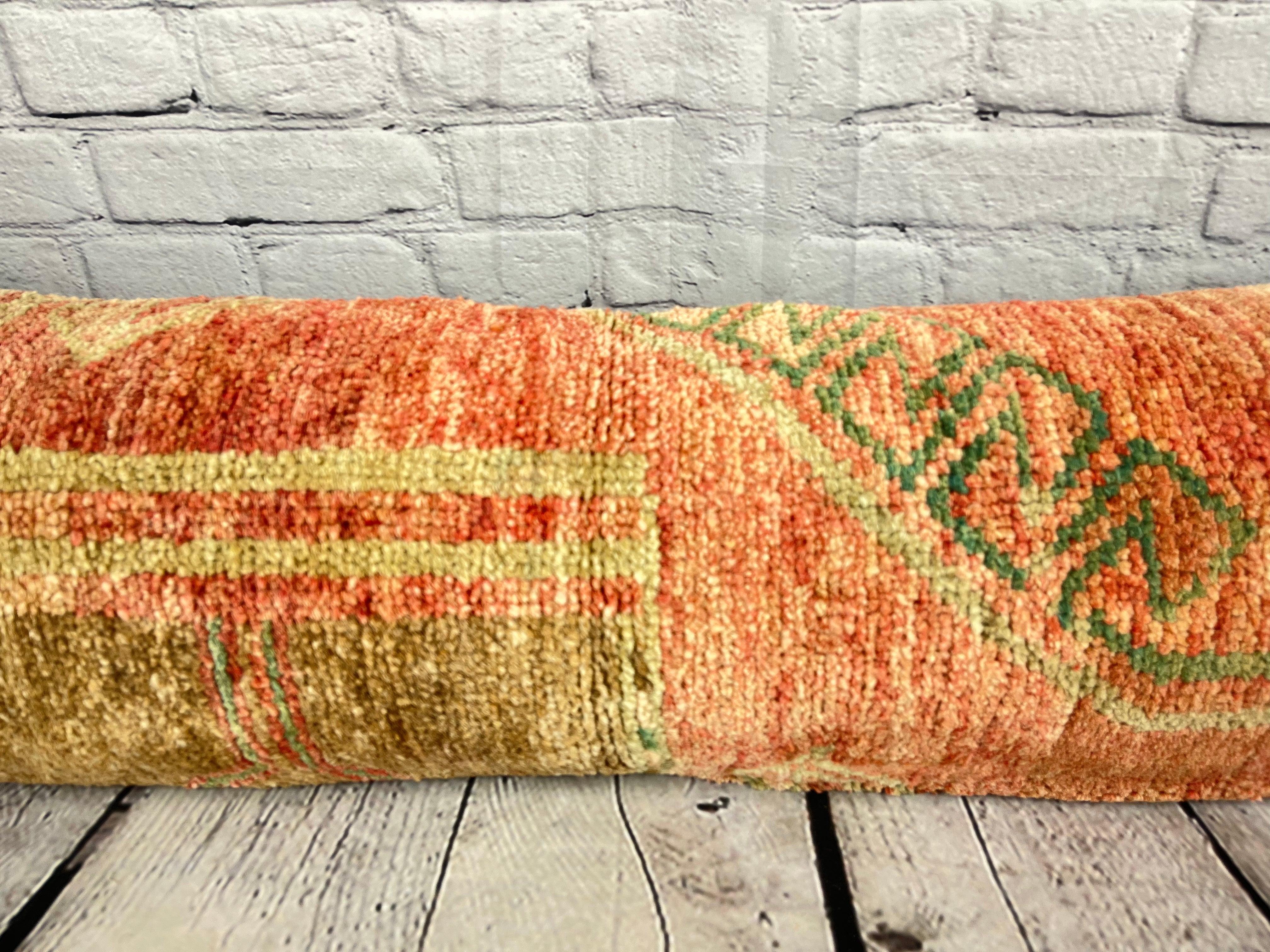 12 x 46 Cuscino Tappeto Lombare Timeless Textiles Cuscino Turco Copricuscino #7533 In condizioni Nuovo in vendita a Houston, TX