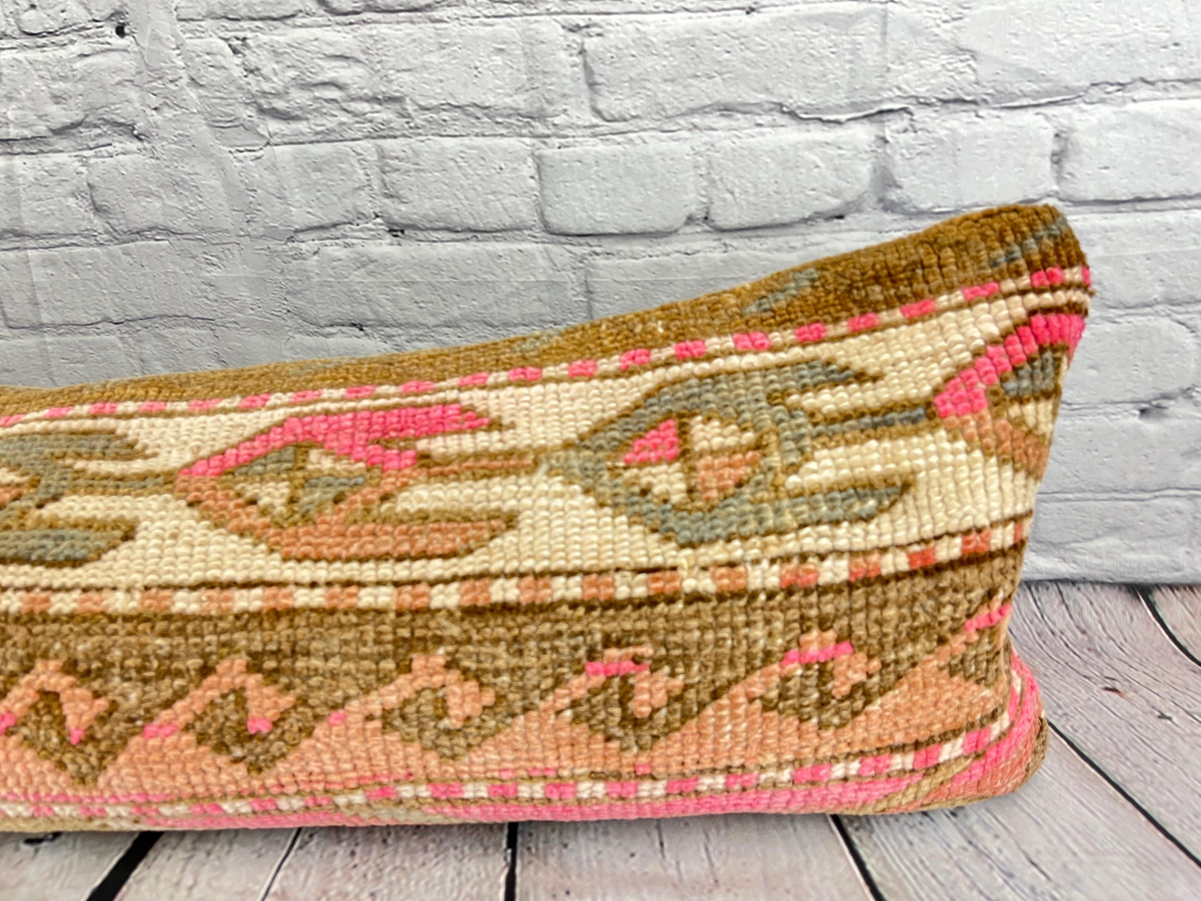 Turc 12 x 46 Tapis Lombaire Oreiller Vibrant Tradition Turque Housse de Coussin #7767 en vente