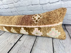 12 x 46 Lumbar Rug Pillow Zen Corner Turkish Pillow Cushion Cover #7525