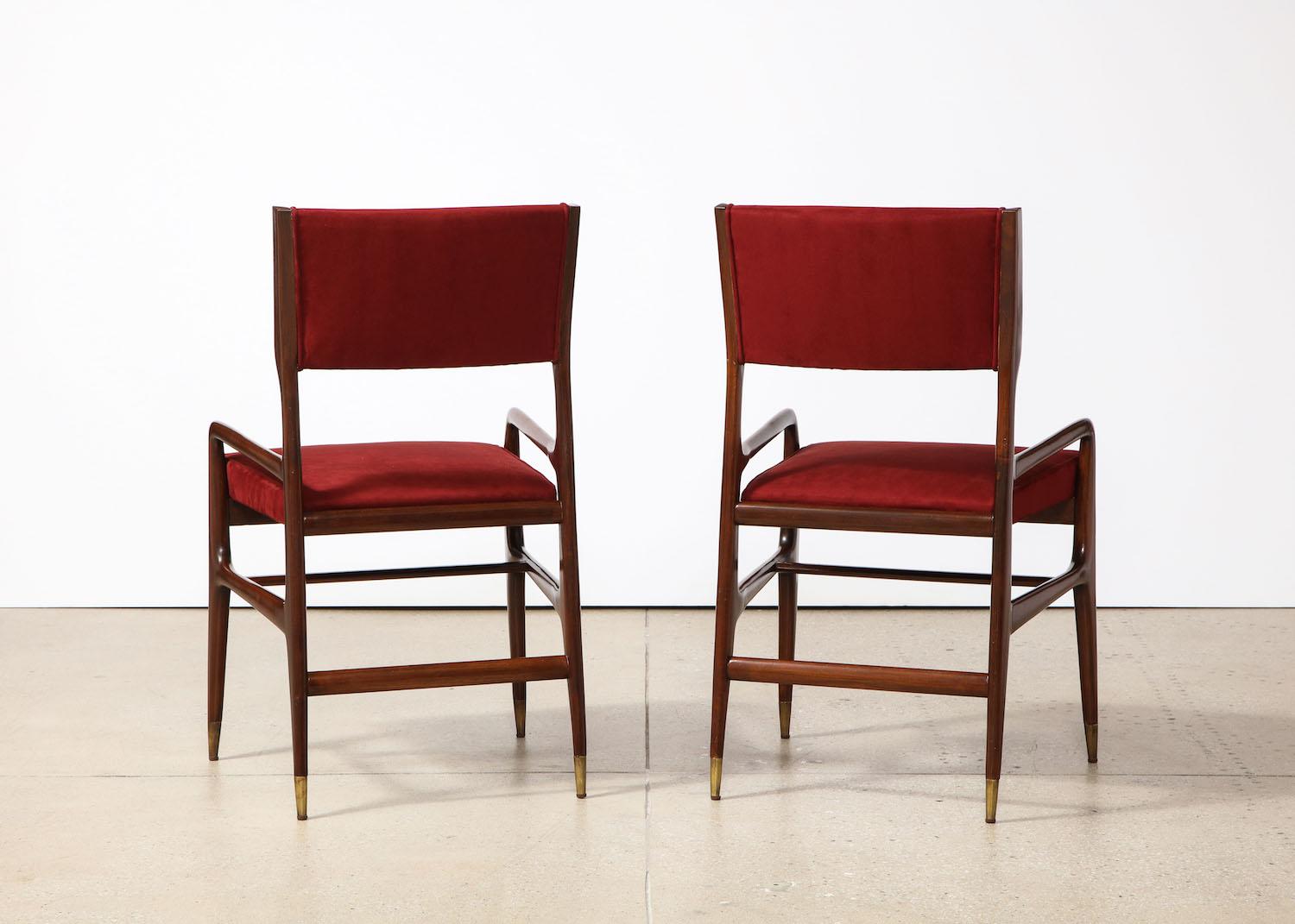 Italian  Model #676 Dining Chairs by Gio Ponti for Cassina For Sale