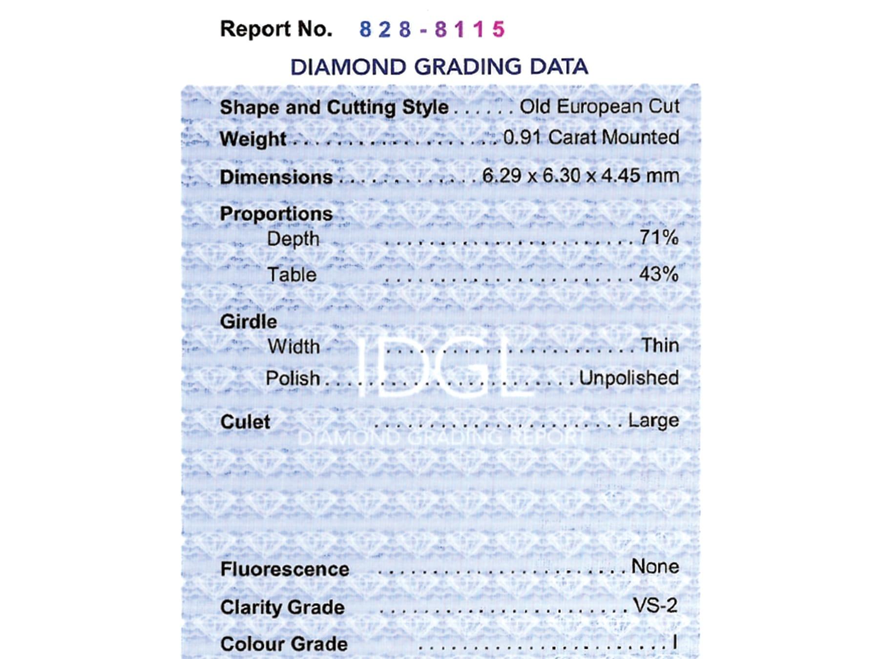 1.20 Carat Basaltic Sapphire 1.59 Carat Diamond, 18k Yellow Gold Five Stone Ring For Sale 7