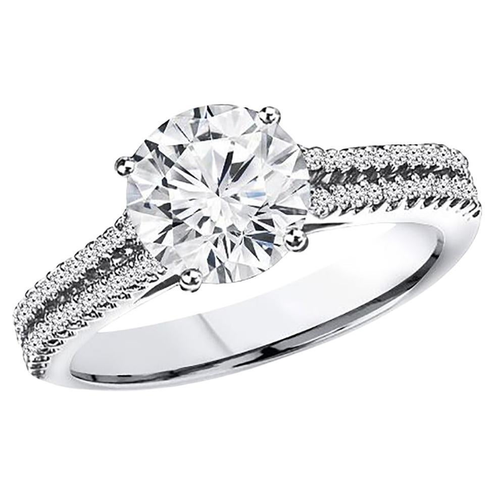 For Sale:  1.20 Carat Diamond Engagement Ring
