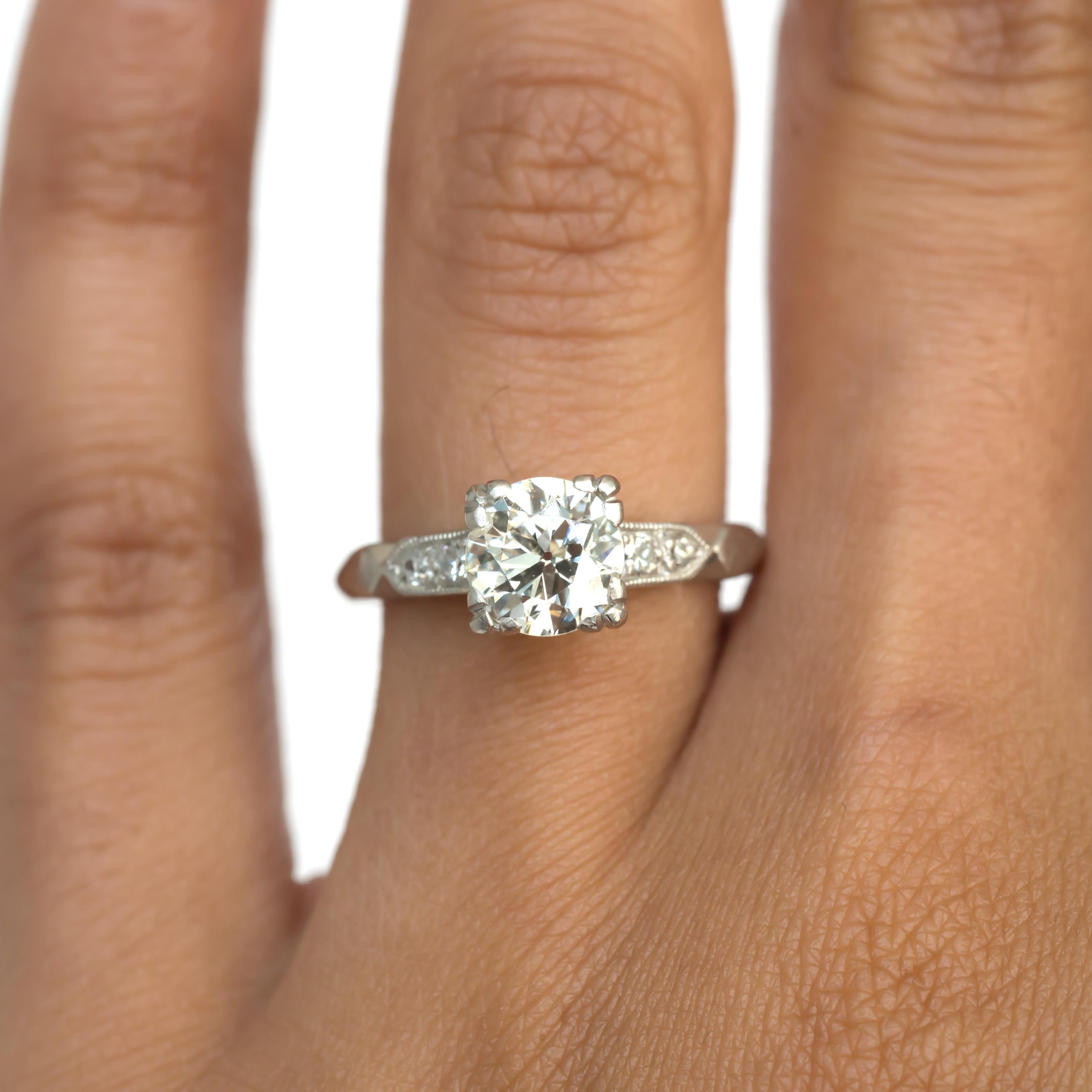 1.20 Carat Diamond Platinum Engagement Ring 1