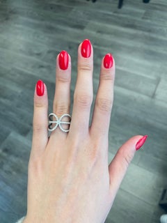 1,20 Karat Diamantring aus 18 Karat Weißgold