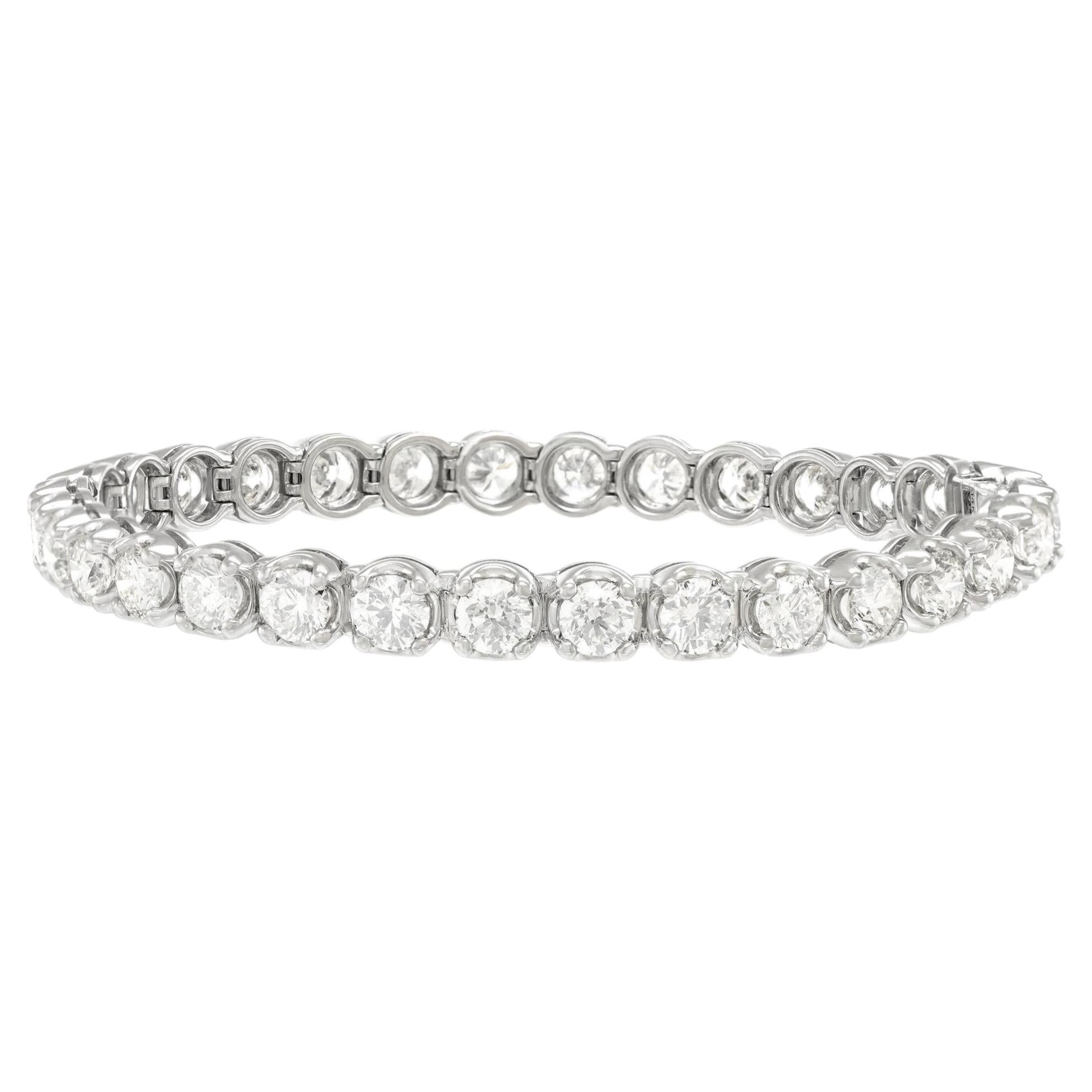 12.0 Carat Diamond Tennis Bracelet