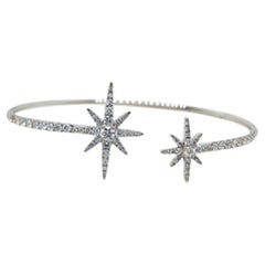 Bracelets jonc or blanc