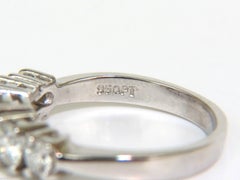 1.20 Carat Diamonds Band Five-Stone Ring 14 Karat H/VS*