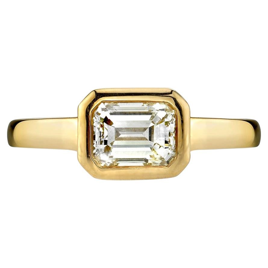 1.20 Carat GIA Certified Emerald Cut Engagement Ring