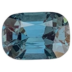 1.20 Carat Natural Loose Blue Grey Spinel Cushion Cut Gemstone