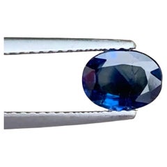 1.20 Carat Natural Loose Blue Sapphire Oval Shape Gemstone