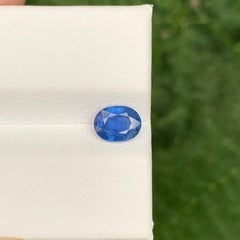 1.20 Carat Natural Loose Blue Sapphire Stone Oval Cut Sri Lanka's Gemstone