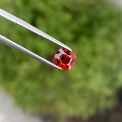 1.20 Carat Natural Loose Cushion Cut Red Spinel Gemstone
