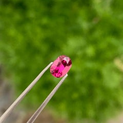 1.20 Carat Natural Loose Rhodolite Garnet Oval Shape Gemstone For Ring