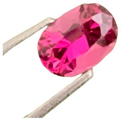 1.20 Carat Natural Loose Rhodolite Garnet Oval Shape Gemstone For Ring