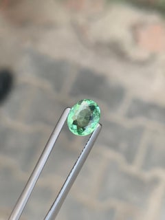 1.20 Carat Natural Loose Paraiba Tourmaline Oval Shape Gemstone From Mozambique