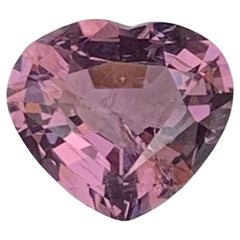 1.20 Carat Natural Loose Purple Colour Spinel Heart Shape Gemstone