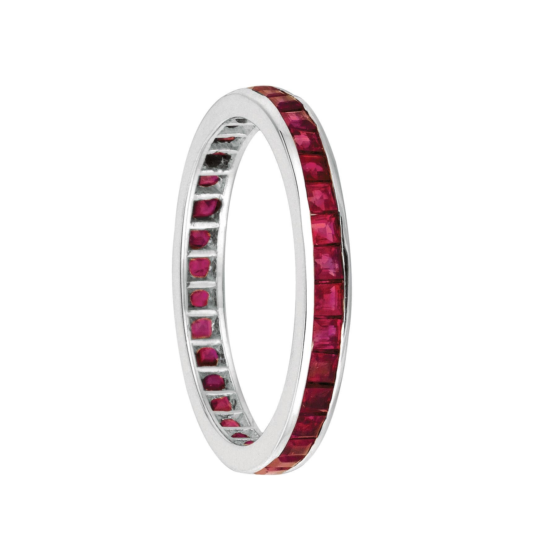 Anillo de oro blanco de 14 quilates con rubí natural talla princesa de 1,20 quilates

Rubíes 100% naturales
1,20CTW
Rojo
SI
Oro blanco de 14 quilates engastado en canal, 2,4 gramos
2 mm de ancho
Talla 7
34 rubíes

MM45WR

TODOS NUESTROS ARTÍCULOS