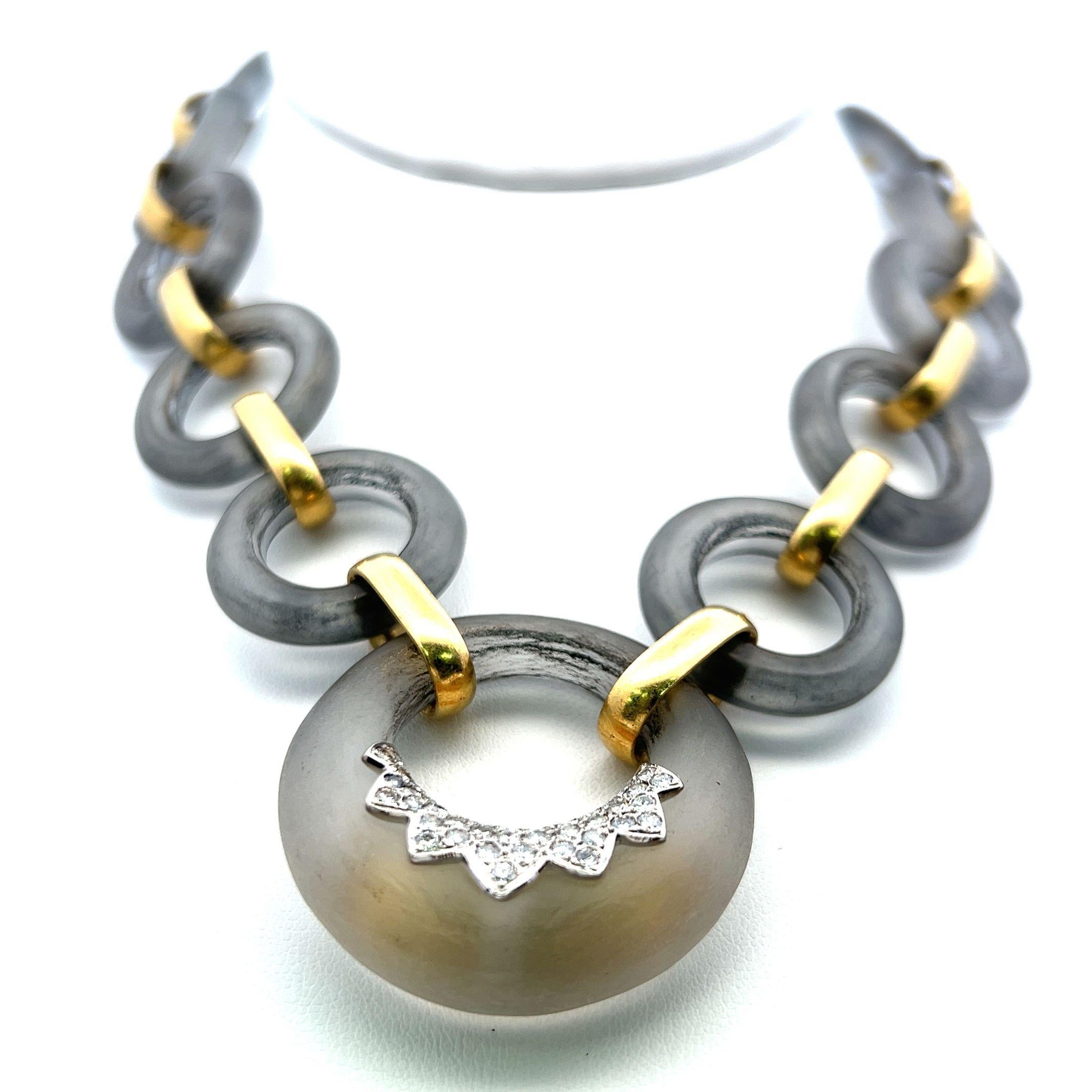 1,20 Karat Runder Brillant F VS1 Diamant Anhänger Halskette aus 18 Karat Gelbgold im Angebot 4