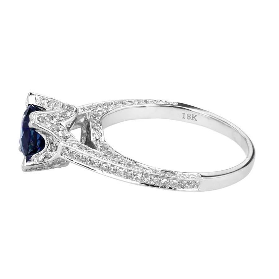 micro pave engagement ring