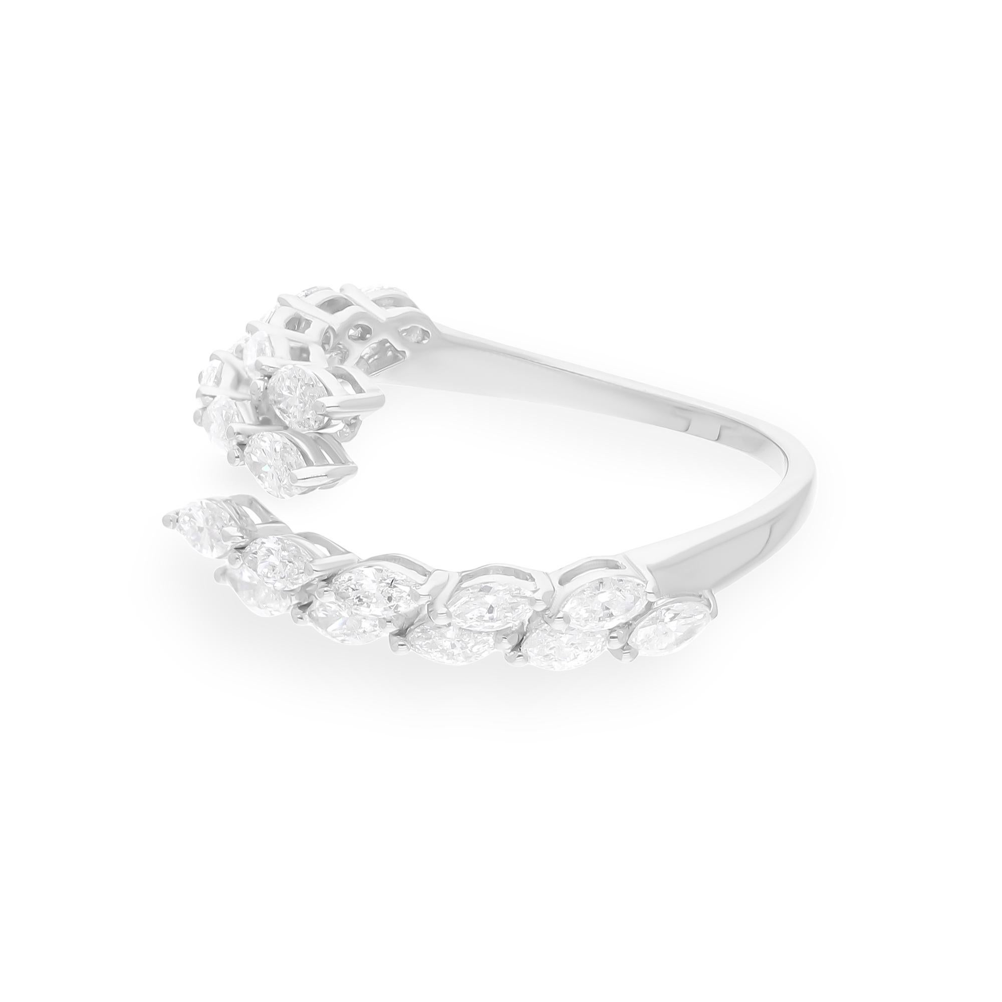 Cast from 18-karat gold, these exquisite ring is handset with 1.20 carats of sparkling diamonds.

FOLLOW SPECTRUM JEWELS storefront to view the latest collection & exclusive pieces. Spectrum Jewels is proudly rated as a Top Seller on 1stdibs with 5