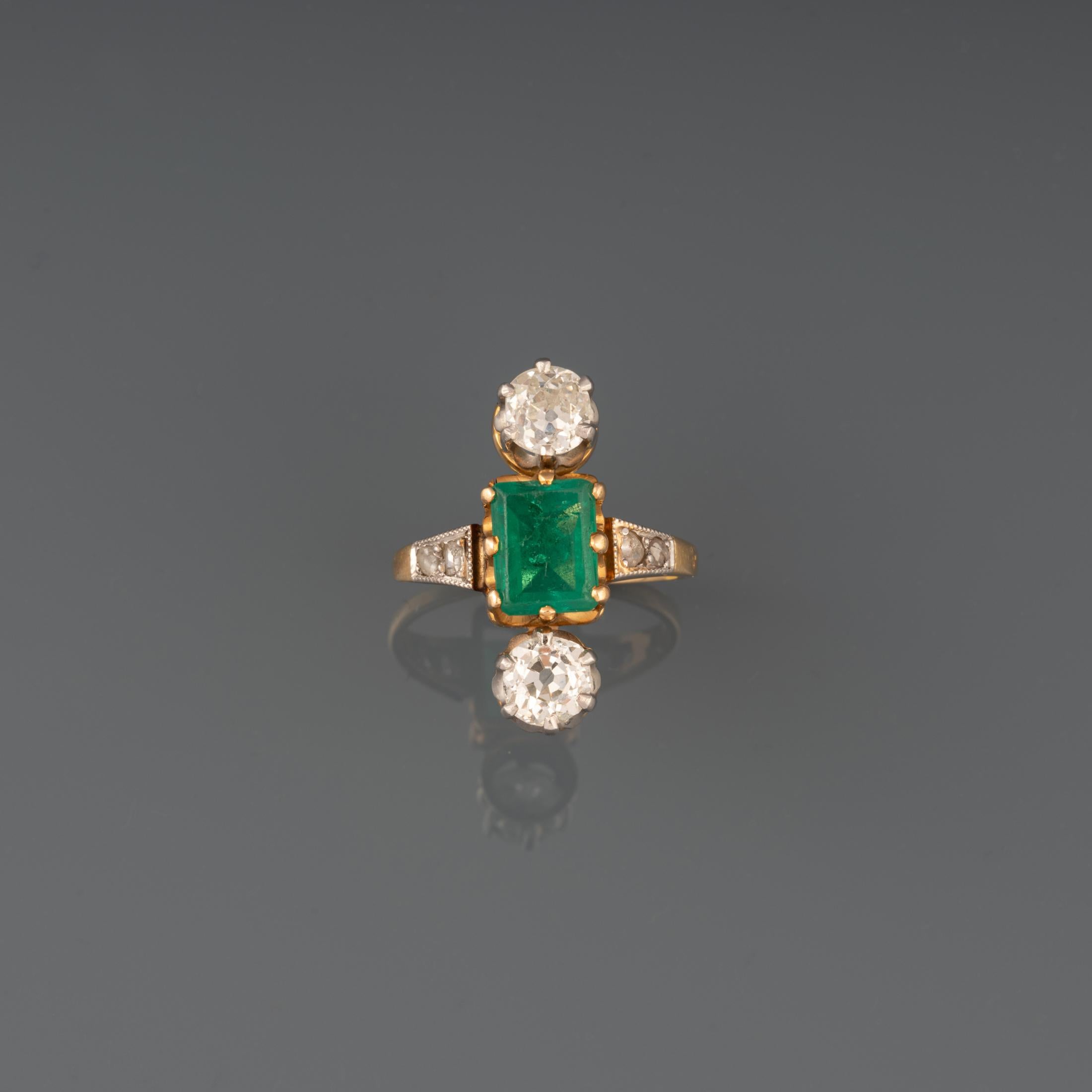 antique emerald ring for sale