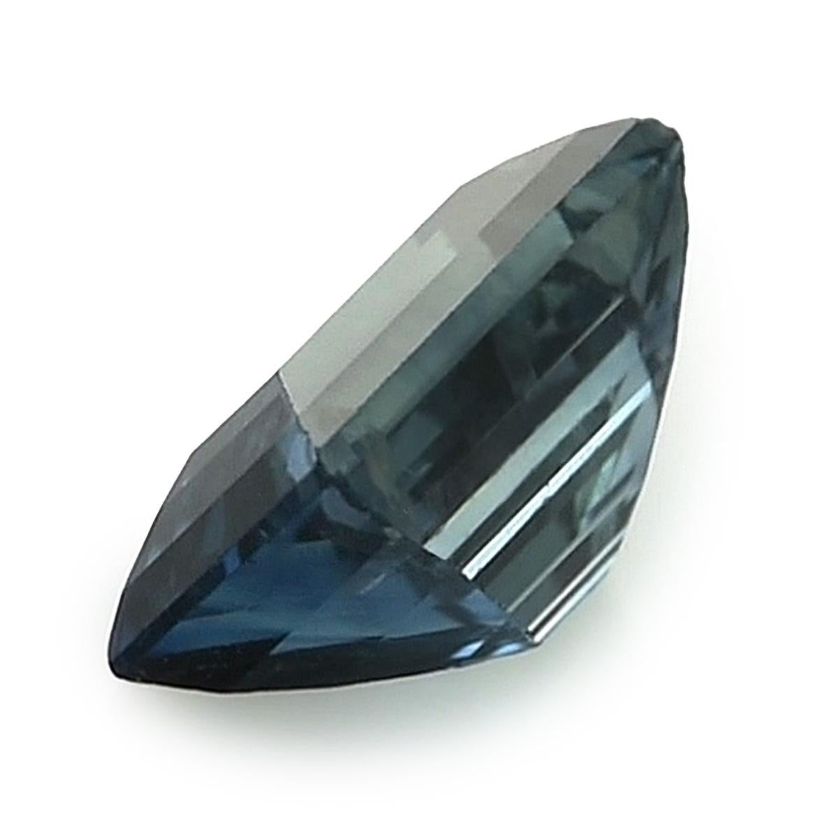 Mixed Cut 1.20 Carats Green Blue Sapphire  For Sale