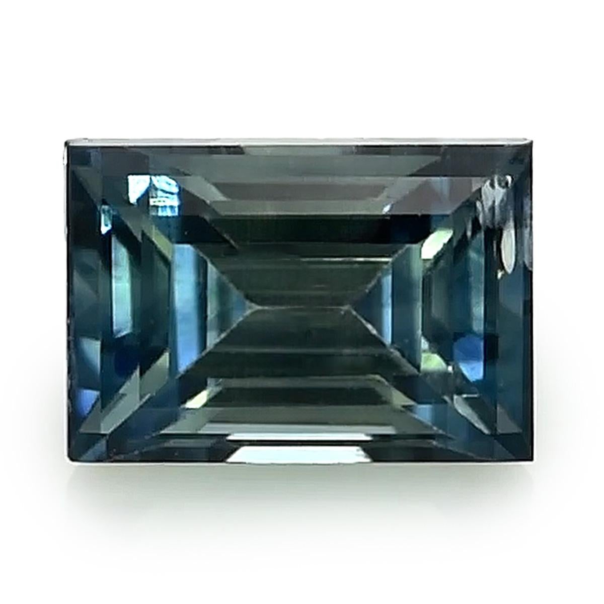 1.20 Carats Green Blue Sapphire  In New Condition For Sale In Los Angeles, CA