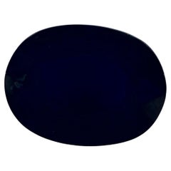 1.20 carati di zaffiro blu ovale sfuso