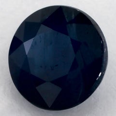 1.20 Ct Blue Sapphire Round Loose Gemstone (pierre précieuse en vrac)