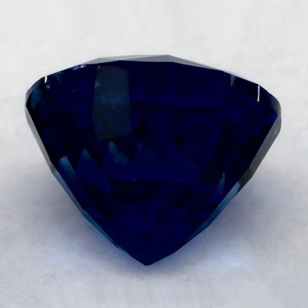 1.20 ct Zafiro Azul Redondo Gema Suelta en Nuevo estado para la venta en Fort Lee, NJ