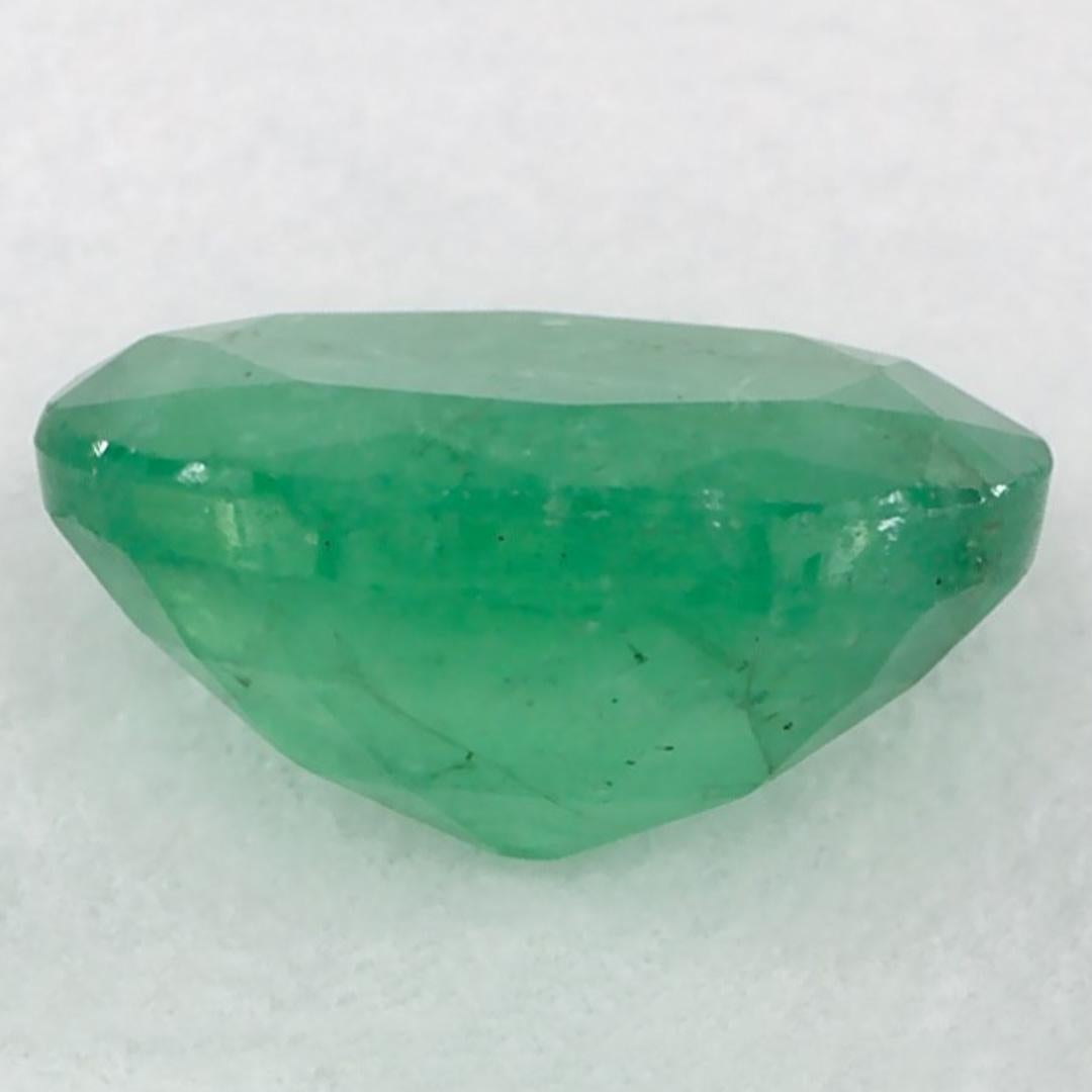 1.20 Karat Smaragd Oval Loser Edelstein im Zustand „Neu“ im Angebot in Fort Lee, NJ