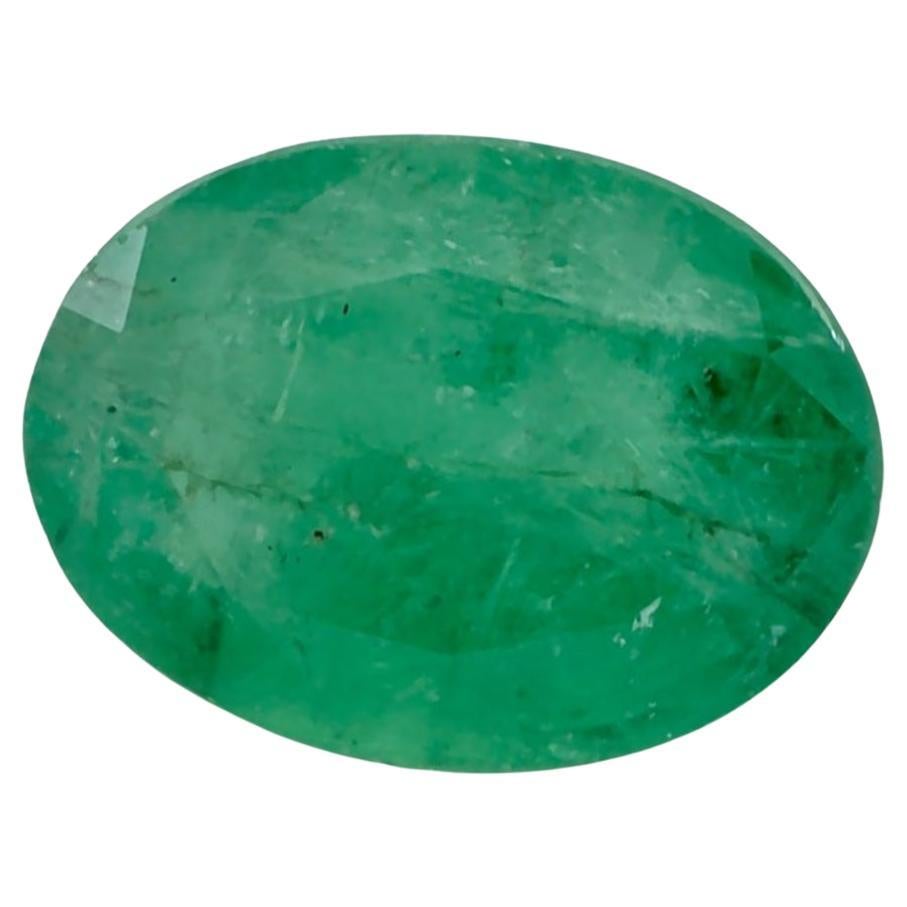 1.20 Karat Smaragd Oval Loser Edelstein