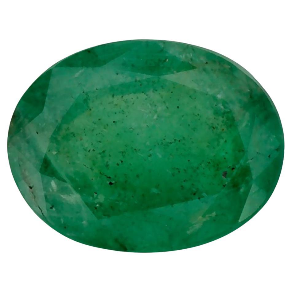 1.20 Karat Smaragd Oval Loser Edelstein