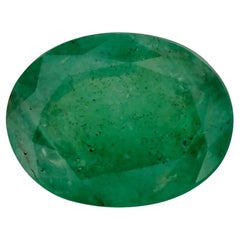 1.20 Karat Smaragd Oval Loser Edelstein